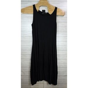 EILEEN FISHER Women's Sleeveless Scoop Neck Rayon Jersey Tank Midi Dress Sz Lg‎